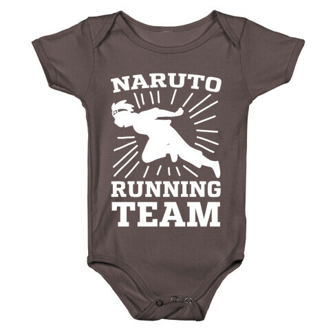 Naruto Running Team Baby One-Piece