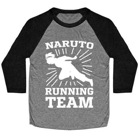 Naruto Running Team Baseball Tee