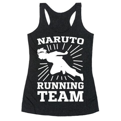 Naruto Running Team Racerback Tank Top