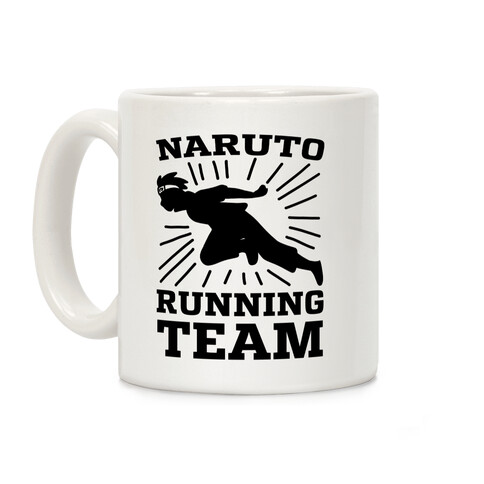 Naruto Running Team Coffee Mug