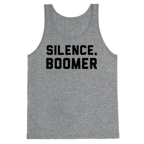 Silence, Boomer Tank Top