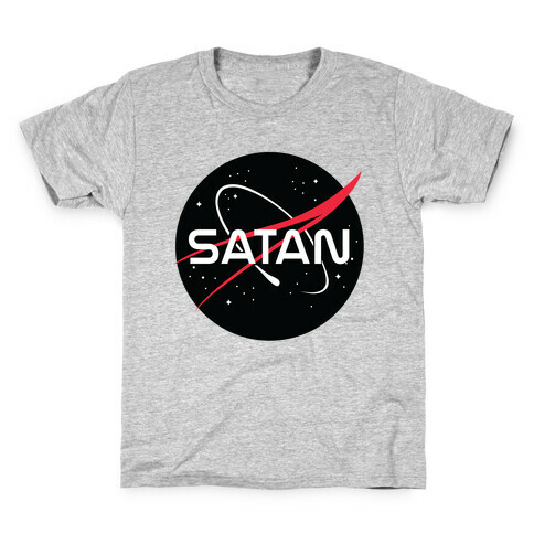 Nasa Satan Parody Kids T-Shirt