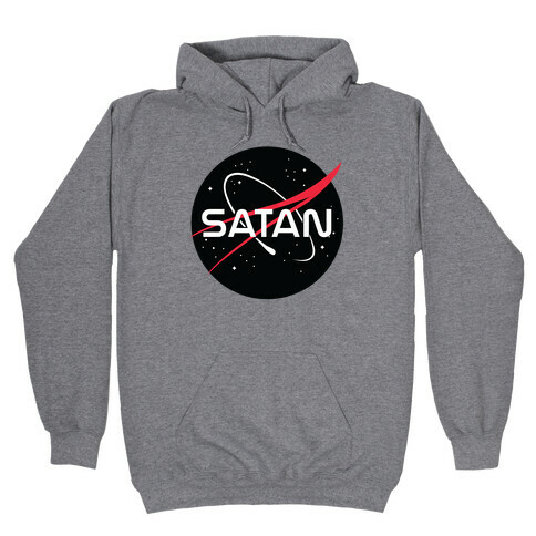 Nasa Satan Parody Hooded Sweatshirt