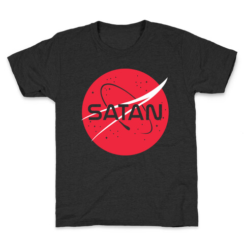 Nasa Satan Parody Kids T-Shirt