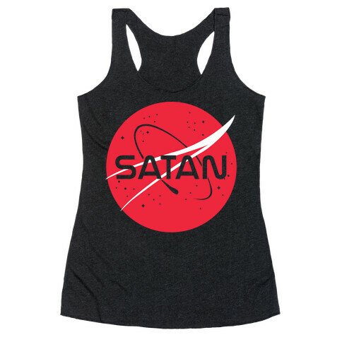 Nasa Satan Parody Racerback Tank Top