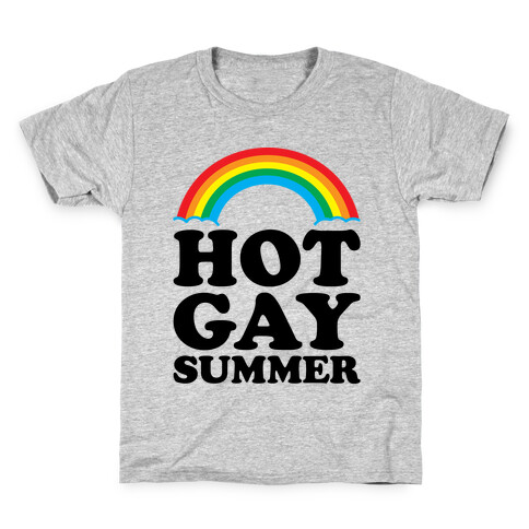 Hot Gay Summer Parody Kids T-Shirt