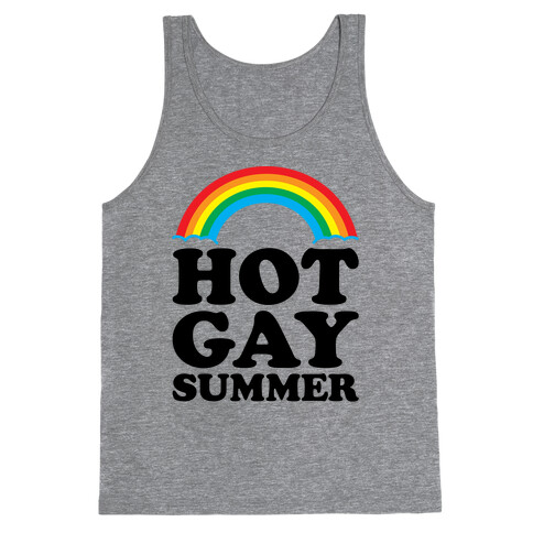 Hot Gay Summer Parody Tank Top