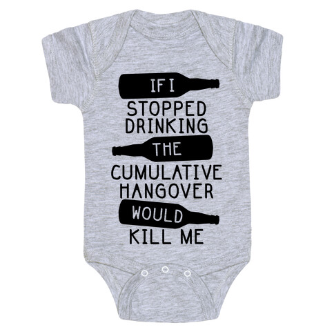 Cumulative Hangover Baby One-Piece