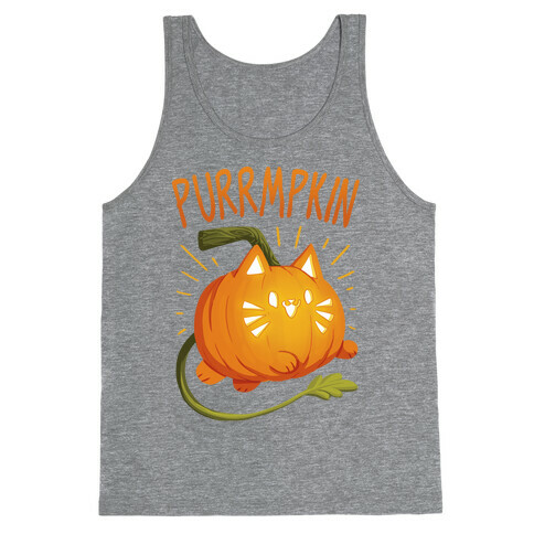 Purrmpkin Tank Top