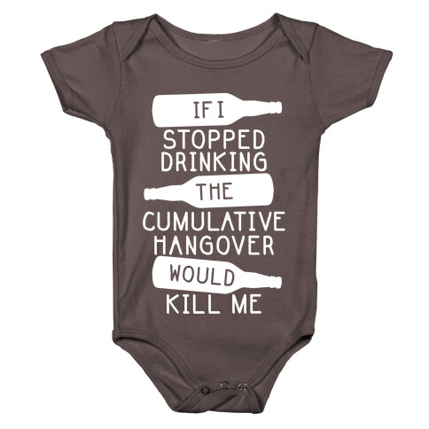 Cumulative Hangover Baby One-Piece