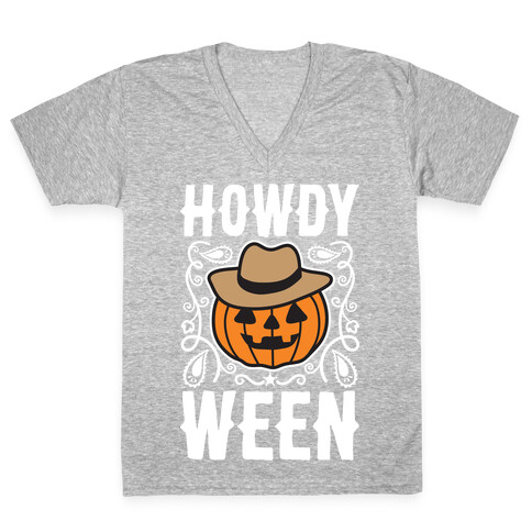 Howdyween V-Neck Tee Shirt