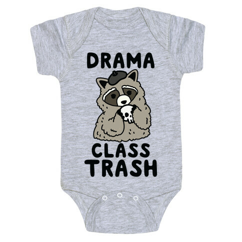 Drama Class Trash Racoon Baby One-Piece