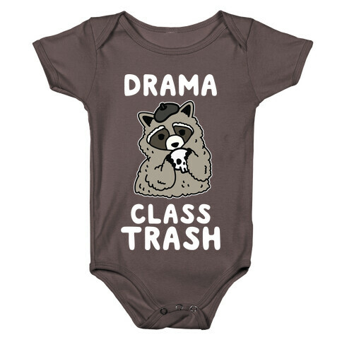 Drama Class Trash Racoon Baby One-Piece