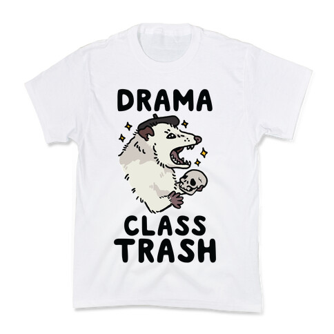 Drama Class Trash Opossum Kids T-Shirt