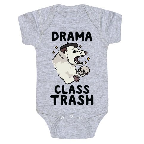 Drama Class Trash Opossum Baby One-Piece