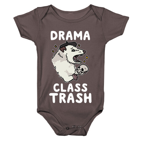 Drama Class Trash Opossum Baby One-Piece
