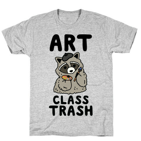 Art Class Trash Raccoon T-Shirt