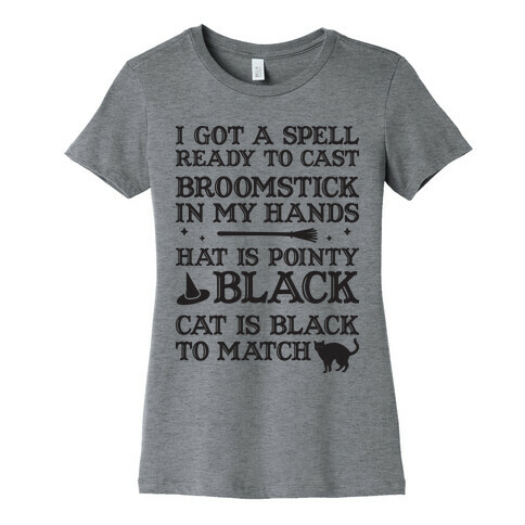 Old Town Witch Womens T-Shirt