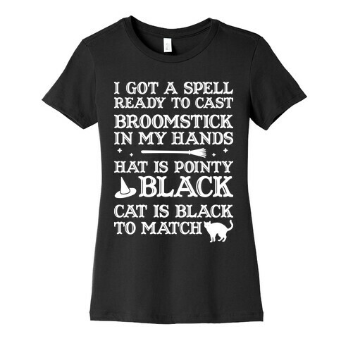 Old Town Witch Womens T-Shirt