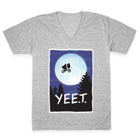 YEET E.T. Parody V-Neck Tee Shirt