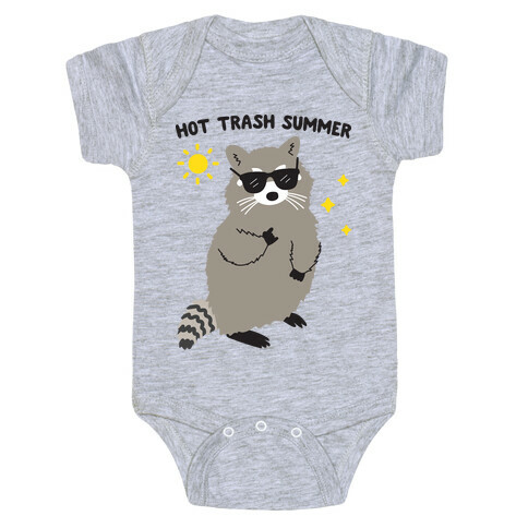 Hot Trash Summer - Raccoon Baby One-Piece