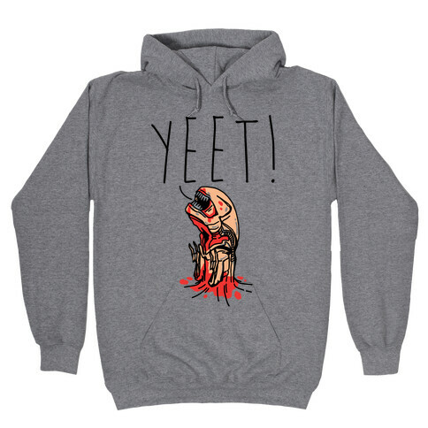Yeet Alien Parody Hooded Sweatshirt