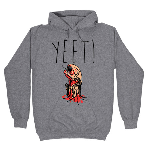 Yeet Alien Parody Hooded Sweatshirt