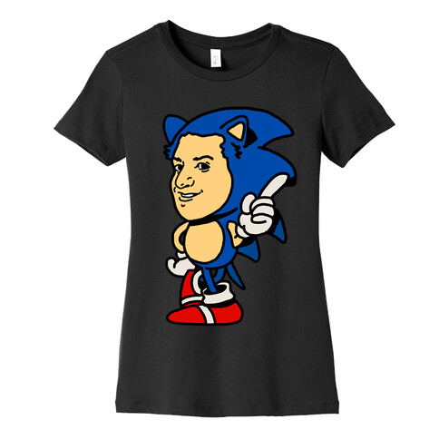 Sonic Ben Schwartz Parody Womens T-Shirt