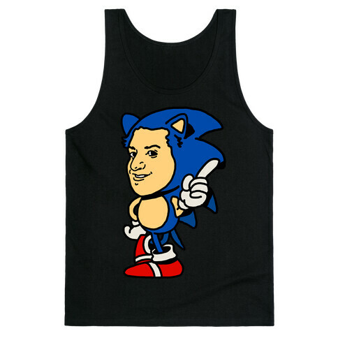 Sonic Ben Schwartz Parody Tank Top