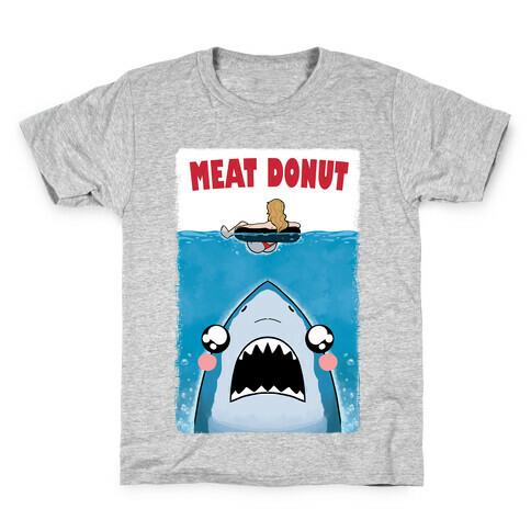 Meat Donut Jaws Parody Kids T-Shirt