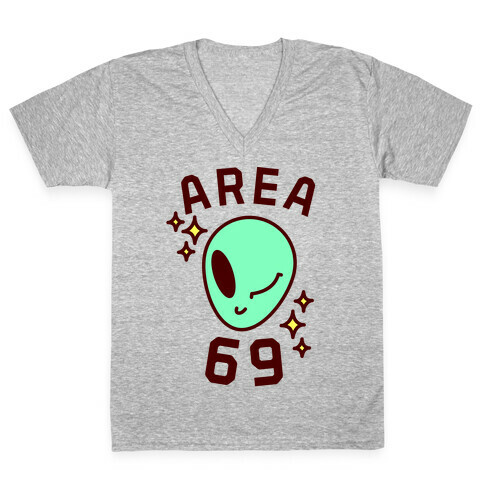 Area 69 V-Neck Tee Shirt