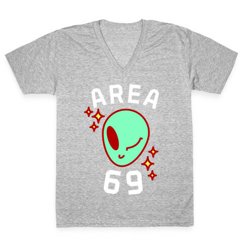 Area 69 V-Neck Tee Shirt