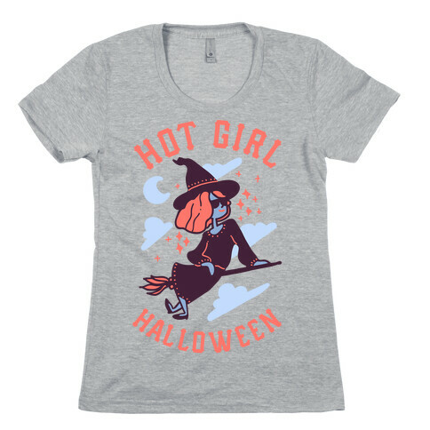 Hot Girl Halloween Womens T-Shirt