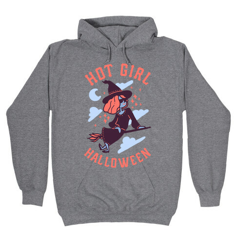 Hot Girl Halloween Hooded Sweatshirt