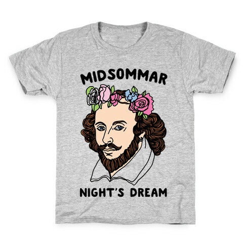 Midsommar Night's Dream Shakespeare Parody Kids T-Shirt
