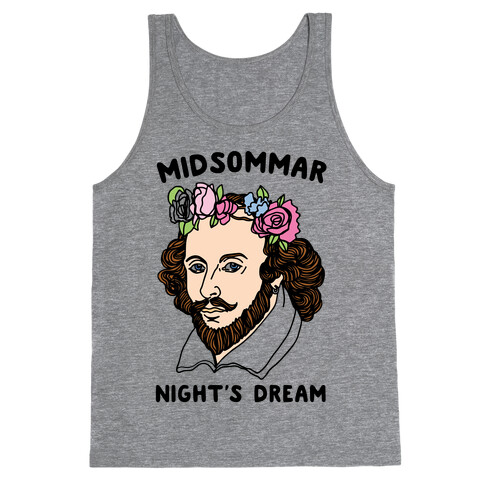 Midsommar Night's Dream Shakespeare Parody Tank Top