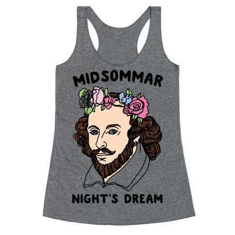Midsommar Night's Dream Shakespeare Parody Racerback Tank Top
