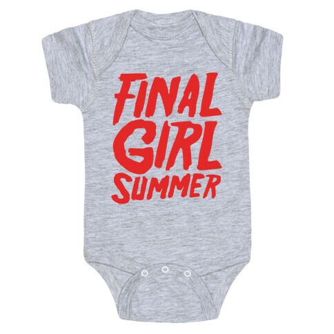 Final Girl Summer Parody Baby One-Piece