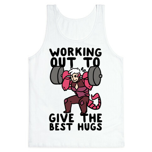 Working Out to Give the Best Hugs - Scorpia Tank Top