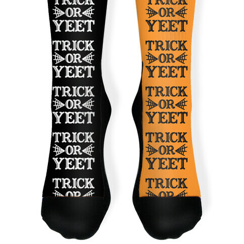 Trick Or YEET Sock