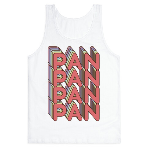 Pan Retro Rainbow Tank Top