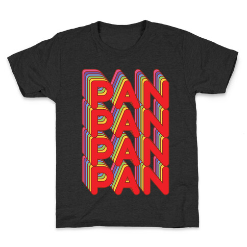 Pan Retro Rainbow Kids T-Shirt