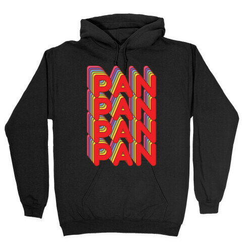 Pan Retro Rainbow Hooded Sweatshirt