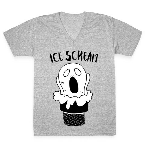 Ice Scream V-Neck Tee Shirt