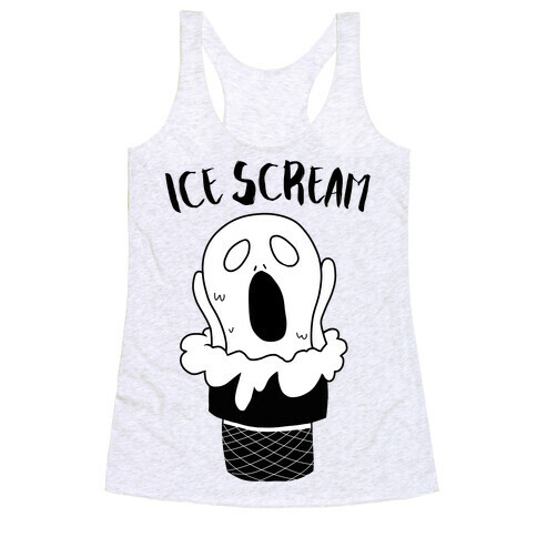 Ice Scream Racerback Tank Top