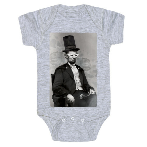Japanese Abraham Lincoln Baby One-Piece