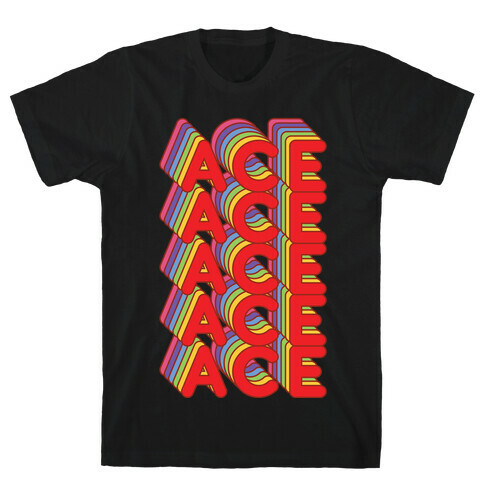 ACE Retro Rainbow T-Shirt