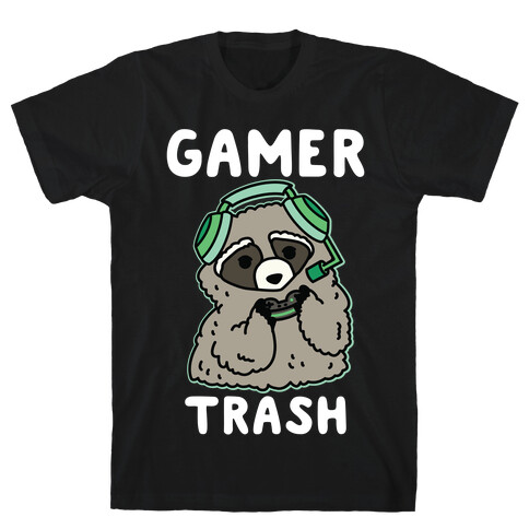 Gamer Trash Raccoon T-Shirt