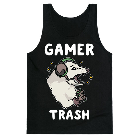 Gamer Trash Opossum Tank Top