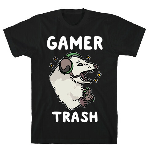 Gamer Trash Opossum T-Shirt